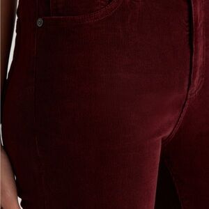 AG Adriano Goldschmied Mari Straight Leg corduroy Pants
